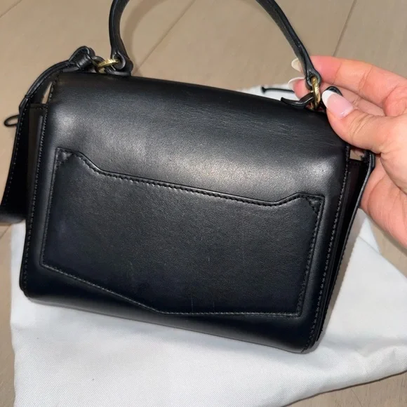 Givenchy EDEN MINI Black Leather Bag in smooth leather - Picture 6 of 13